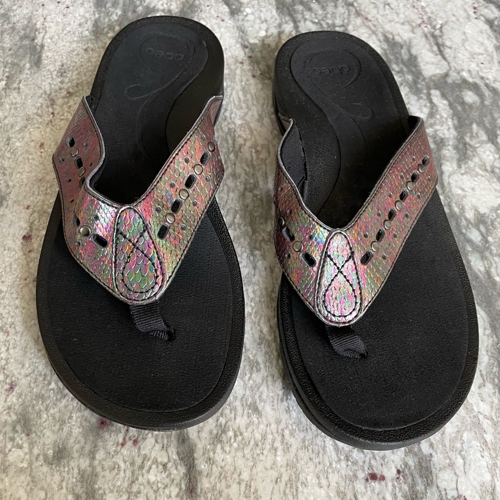 Abeo Armida Balboa Flip Flops 8.5